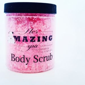 Natural Cherry Scented Body Scrub 8oz.